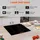 Vevor Induktionskochplatte Induktionskochfeld 6800 W, 4 Platten Induktionskochplatte Touchscreen 9 Heizstufen, Eingebauter Induktionsherd Kochfeld Automatischer Abschaltung &