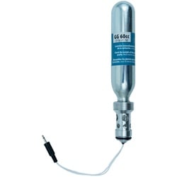 Helite CO2 E-cartridge, zilver, 60 Voorman