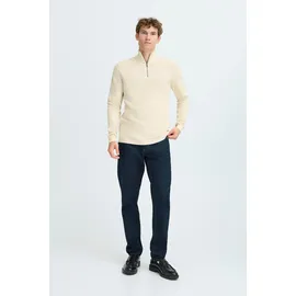 CASUAL FRIDAY Troyer CASUAL FRIDAY "Troyer CFNoar", Herren, Gr. M, weiß (rainy day), Obermaterial: 100% Baumwolle CO., Pullover Troyer