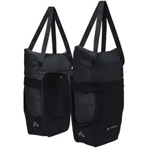 Vaude TwinShopper Fahrradtasche schwarz