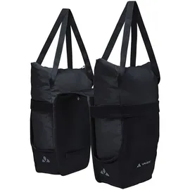 Vaude TwinShopper Fahrradtasche schwarz