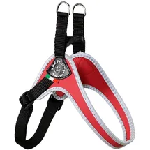 Tre Ponti Easy Fit Classic Hundegeschirr Rot S-M