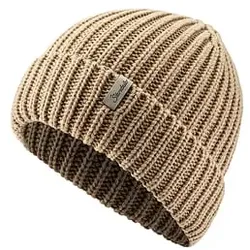 Sterntaler Strickmütze Umschlag sand, 49 cm