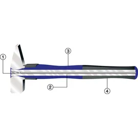 tecwerk Schlosserhammer 300 g