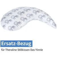 Theraline Stillkissenbezug 135 cm Grau