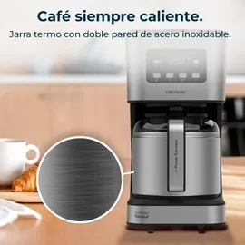 Cecotec Coffee 66 Drop & Thermo Time schwarz