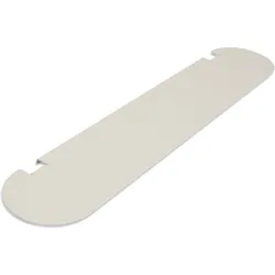 Pedestal - Pipe Shelf, pearl