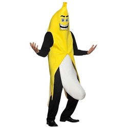 Rast Imposta Kostüm Geile Banane, Frivole JGA Verkleidung für Erwachsene gelb