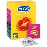 DUREX Pleasure Mix Kondome 40 Stück, Pleasuremax, Intense ...