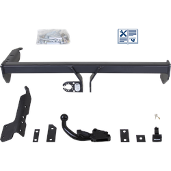 Brink Anhängerkupplung abnehmbar inkl. Trail-Tec E-Satz 13polig & Montage - SUBARU IMPREZA Station Wagon