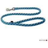 Wolters | Cityleine Everest reflektierend aqua/schwarz | L 100 x B 0,9 cm