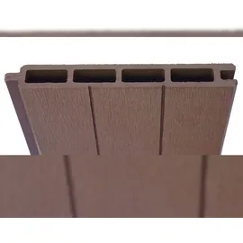 Mendler Windschutz WPC-Sichtschutz Sarthe 0,98 m braun WPC