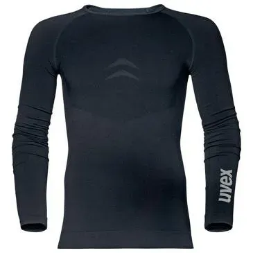 Uvex Langarmshirt 7482/schwarz 8830117