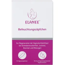 Elanee Befeuchtungszäpfchen 10 St.