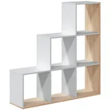 VS Venta-stock Estela Bücherregal 108 x 28 x 110 cm Weiß/Eiche