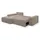 werk2 Ecksofa Cord 2-Sitzer Hellgrau/Beige