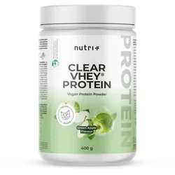 nutri+ Clear Vhey Protein Pulver - Green Apple 400 g