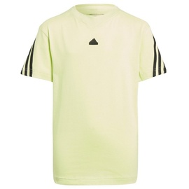 adidas Future Icons 3 Stripes J - T-Shirt - Jungs - Yellow - 11-12A