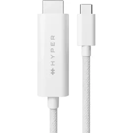 Targus USB-C zu HDMI Kabel 2,5 m Weiß