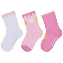 Sterntaler Socken 3er-Pack Eis am Stiel in weiß – Gr.: 34