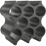 Koziol Weinregal 35 x 23 x 36 cm Grau