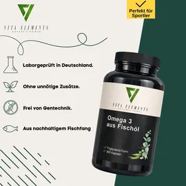 vita elements nature's power Omega 3 Kapseln 365 St.