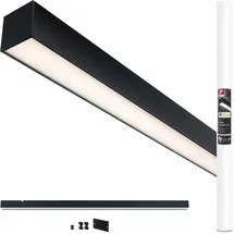 Paulmann Einspeisung für Lichtleiste Linion Power Channel 17 W Aluminium schwarz dimmbar warmweiß