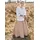 Battle-Merchant Mittelalterlicher Rock Damen Braun S