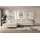 altdecor Ecksofa Cord mit Schlaffunktion 2-Sitzer Grün