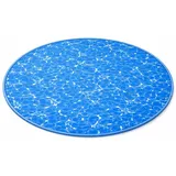 Poolfolien.eu Poolfolie Rund Kristallblau 4,60 x 1,20 m