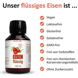 sinoplasan gmbh Eisen mit Dattelextrakt flüssig 100 ml