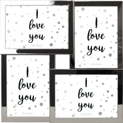 Kollage Metall 27x27 DALLAS - silber