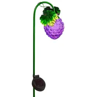 Dehner Solarstab Grape, ca. Ø15/H74 cm, Lila, Grün