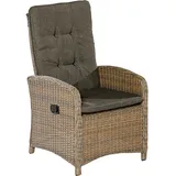 Merxx Atrani Sessel 2er Set 94 x 110 x 108 cm steinbeige