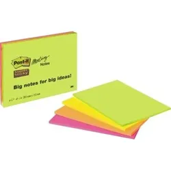 Haftnotiz Super Sticky Meeting Notes 6845-SSP 4er-Pack