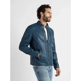 JCC Lederjacke 31020346 blau XL