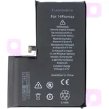 AccuCell Akku passend für Apple iPhone 14 Pro Max, diagnostizierbar, Li-Polymer, 3,86V, 4323mAh, 16,68Wh, ohne Werkzeug