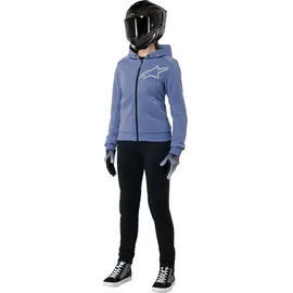 Alpinestars Stella Chrome V2 Sport Damen Motorrad Zip Hoodie