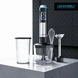Arendo 1200W TURBO Stabmixer Set 4in1