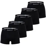 GANT Core Trunk 5-Pack Schwarz XXL