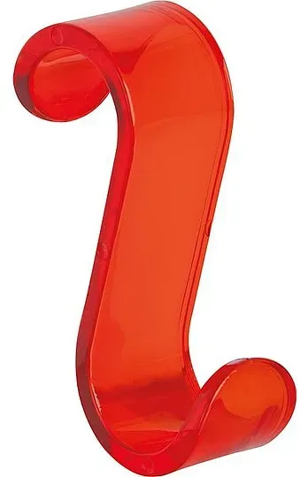 Handtuchhaken Snake, rot - 93 079 32