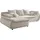 Home Affaire "Imola, bequem, aktuelle Steppung im Sitz, L-Form, Breite 270cm", beige, B:270cm H:90cm T:170cm, Microfaser PRIMABELLE (100% Polyester) / Struktur (82% Polyester, 9% Viscose, 7% Baumwolle, 2% Nylon);Kunstleder SOFTLUX / Struktur (82%