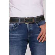 Camp David Herrengürtel Leder schwarz 120