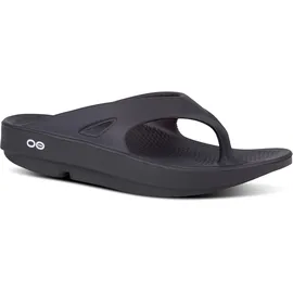 Oofos Damen Recovery-Pantolette OORIGINAL, Black,