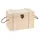 Glorex  GLOREX Schatztruhe mit Griffen Holz Verschluss, 21x11x11.5cm