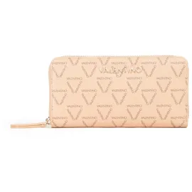 Valentino Lady Re Zip Around Wallet Portemonnaie beige