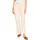 Cartoon Leinenhose Damen Lässig Beige 46