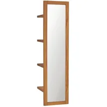 vidaXL Wandspiegel 30 x 30 x 120 cm Braun