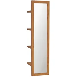 vidaXL Wandspiegel 30 x 30 x 120 cm Braun