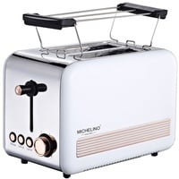 Michelino 2 Scheiben Toaster EDS Deluxe Michelino - Weiß